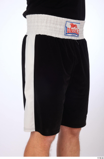 Danas black gym shorts dressed sports thigh 0008.jpg